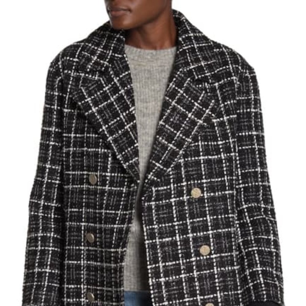 NWT Dolce Cabo – Tweed Double Breasted Jacket